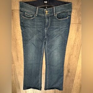 Paige Hidden Hills Boots Sz 32 in seen 28 1/2 Petite Women’s jeans